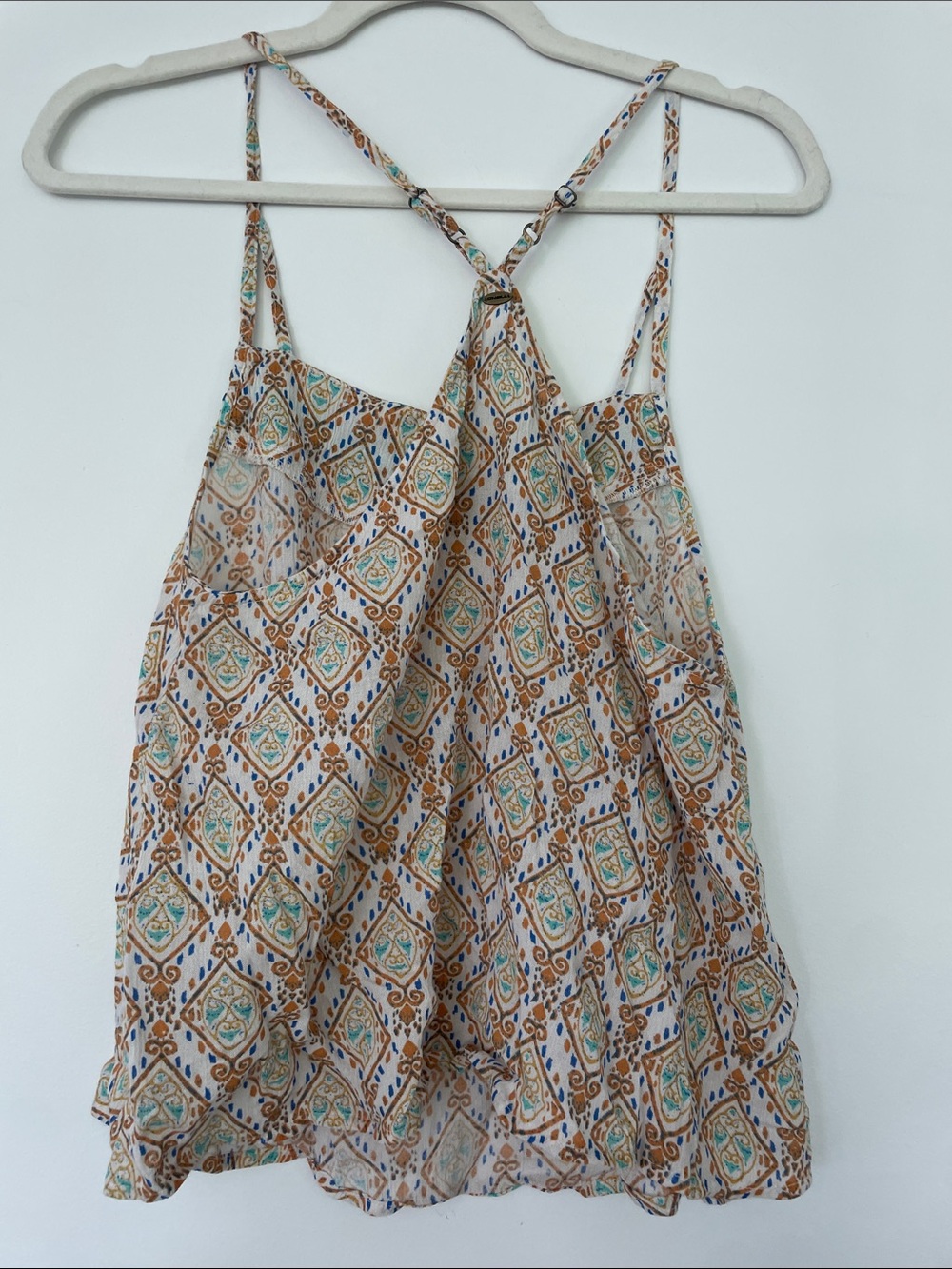O'Neill Multicolor Embroidered Bohemian Tank Top - Picture 3 of 3